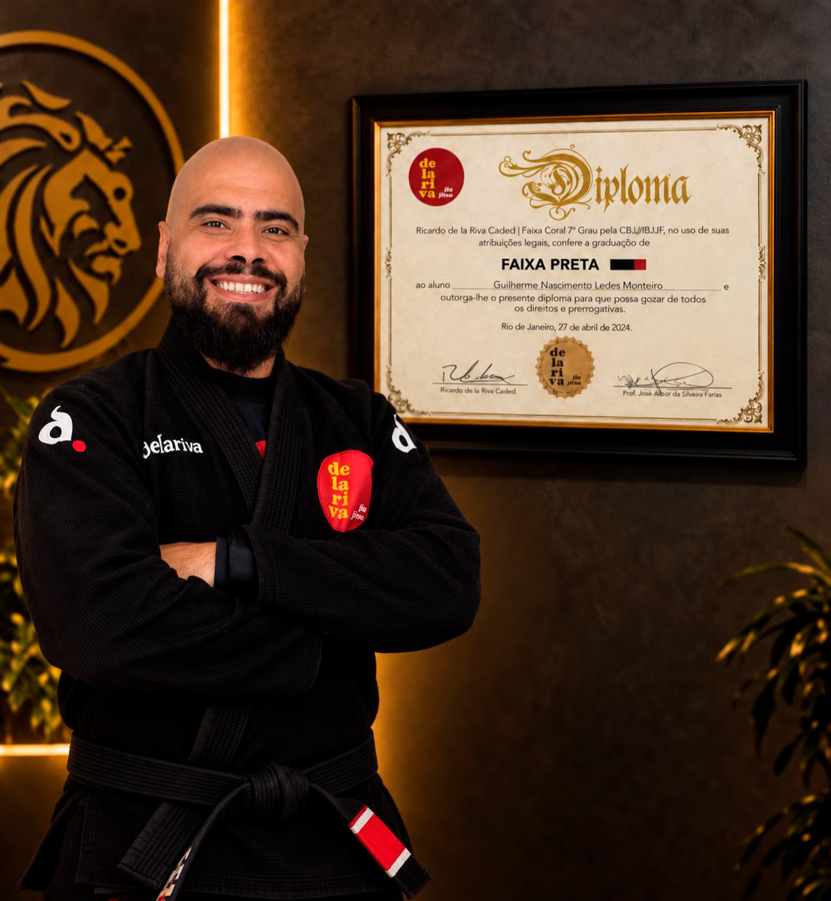 Guilherme Ledes, professor da Escola Delariva na Unidade de Aveiro